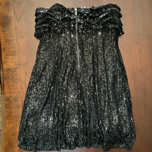 Free people strapless sequin dress - Picture 4 of 7